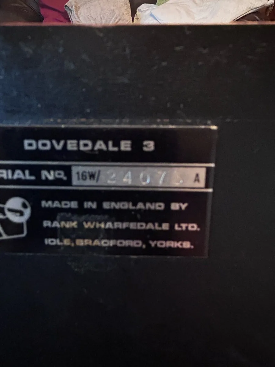 A Pair Of Wharfedale Dovedale 3 Speakers - Image 4