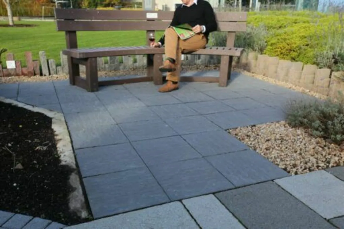 Kilsaran Cashel Flags Natural-400x400x40mm - Image 3