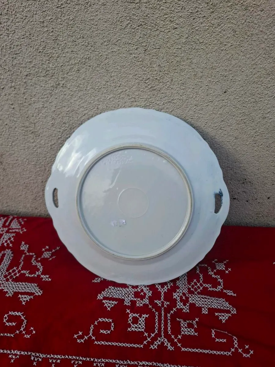 Willow style china service plate postage possible - Image 2