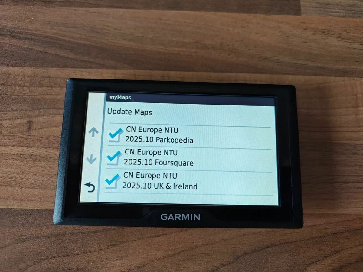 Garmin sat nav - New 2025 Map - Eircodes - Image 4