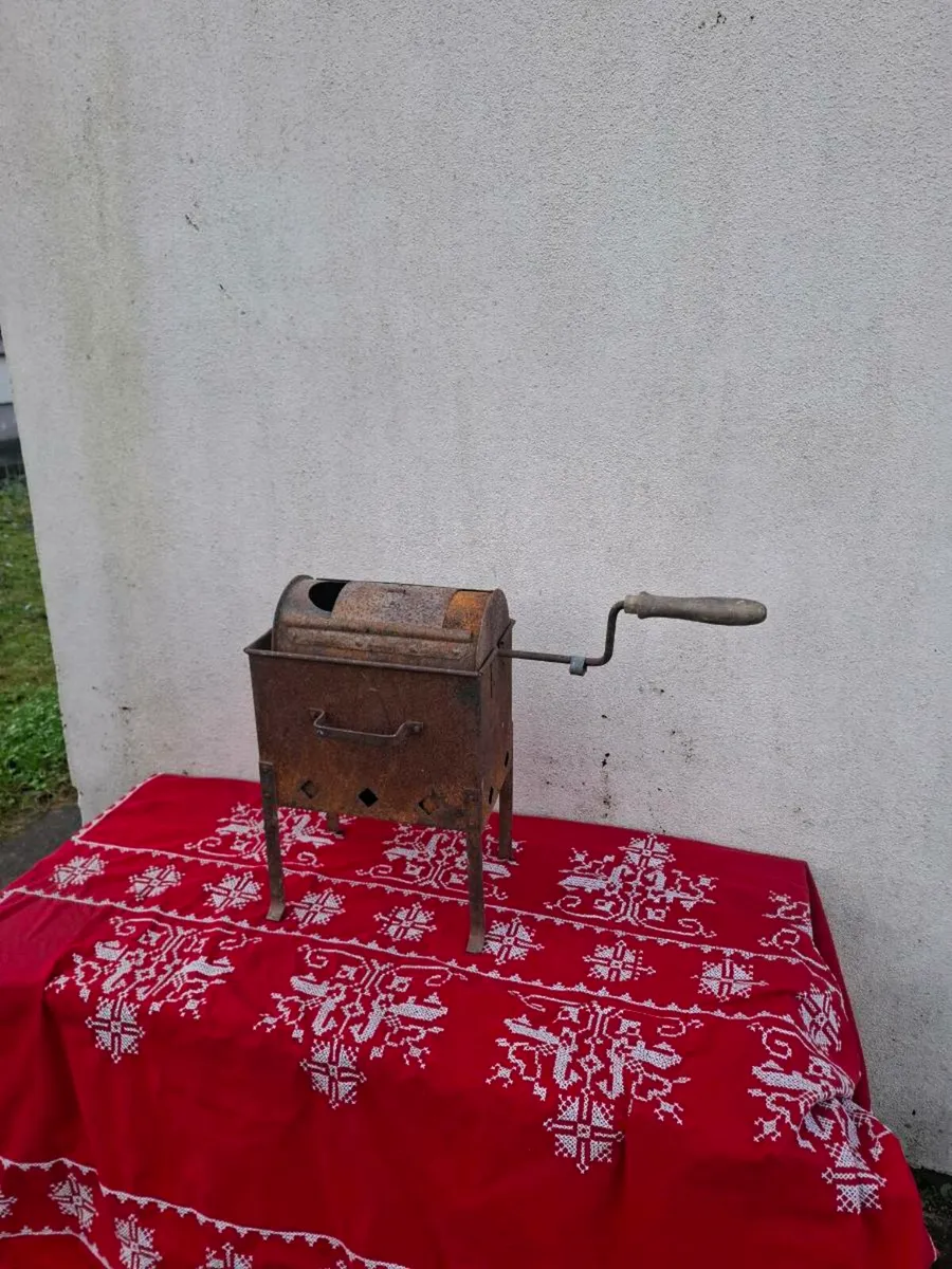Antique coffee roaster postage possible - Image 1