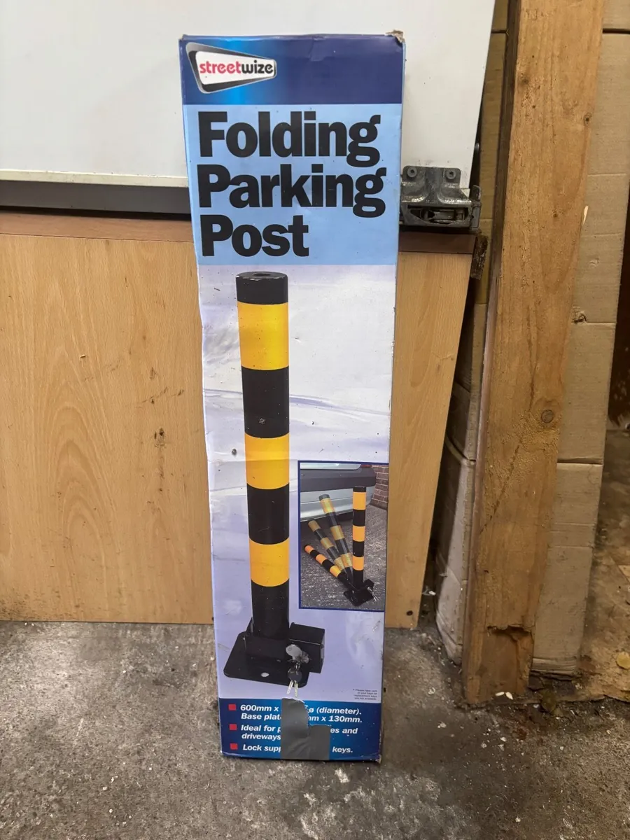 Folding Parking Post - Image 1