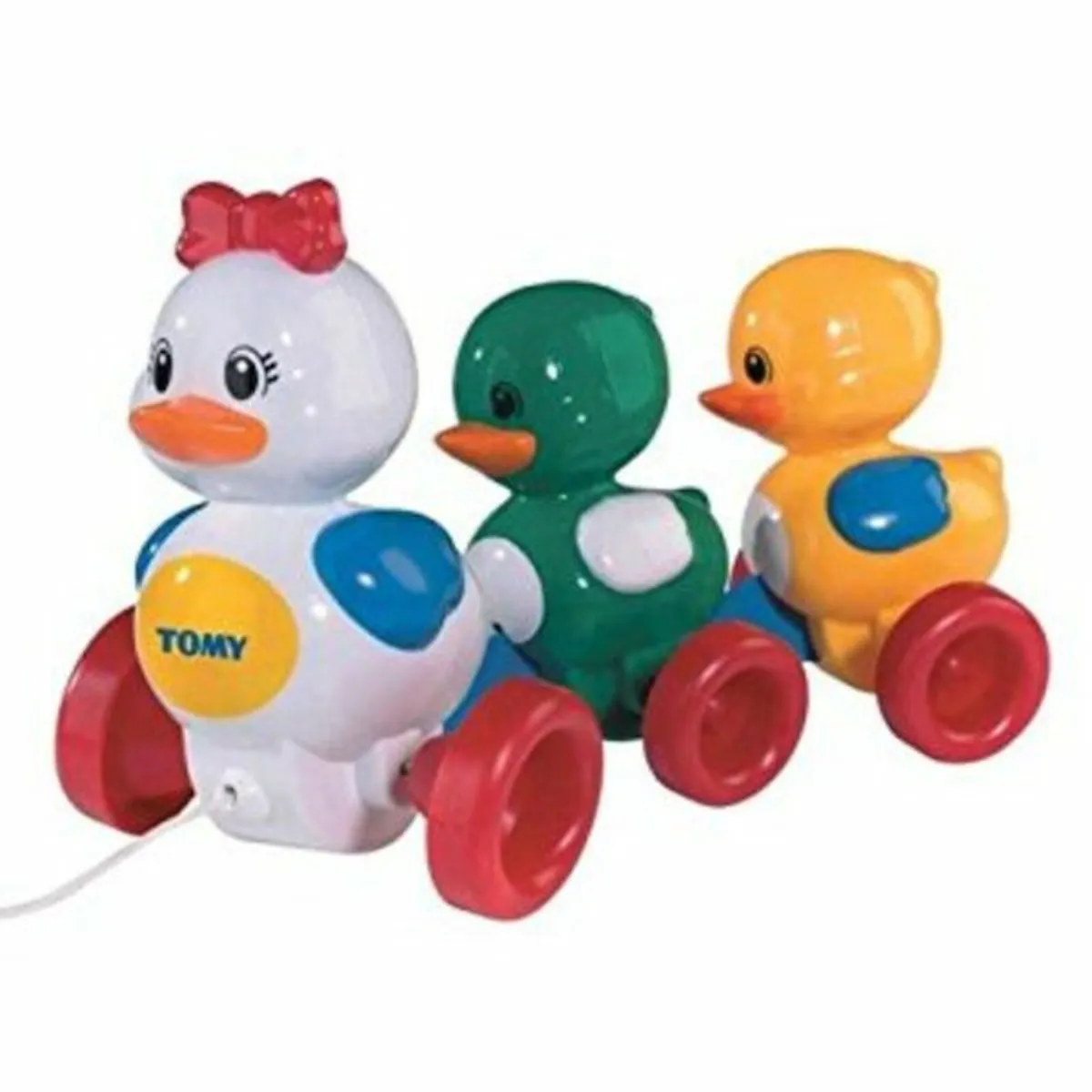 Quack Along Ducks TOMY toddler pull along car duck