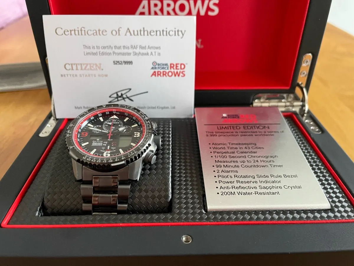 Citizen Red Arrows Skyhawk AT JY8087-51E - Image 1