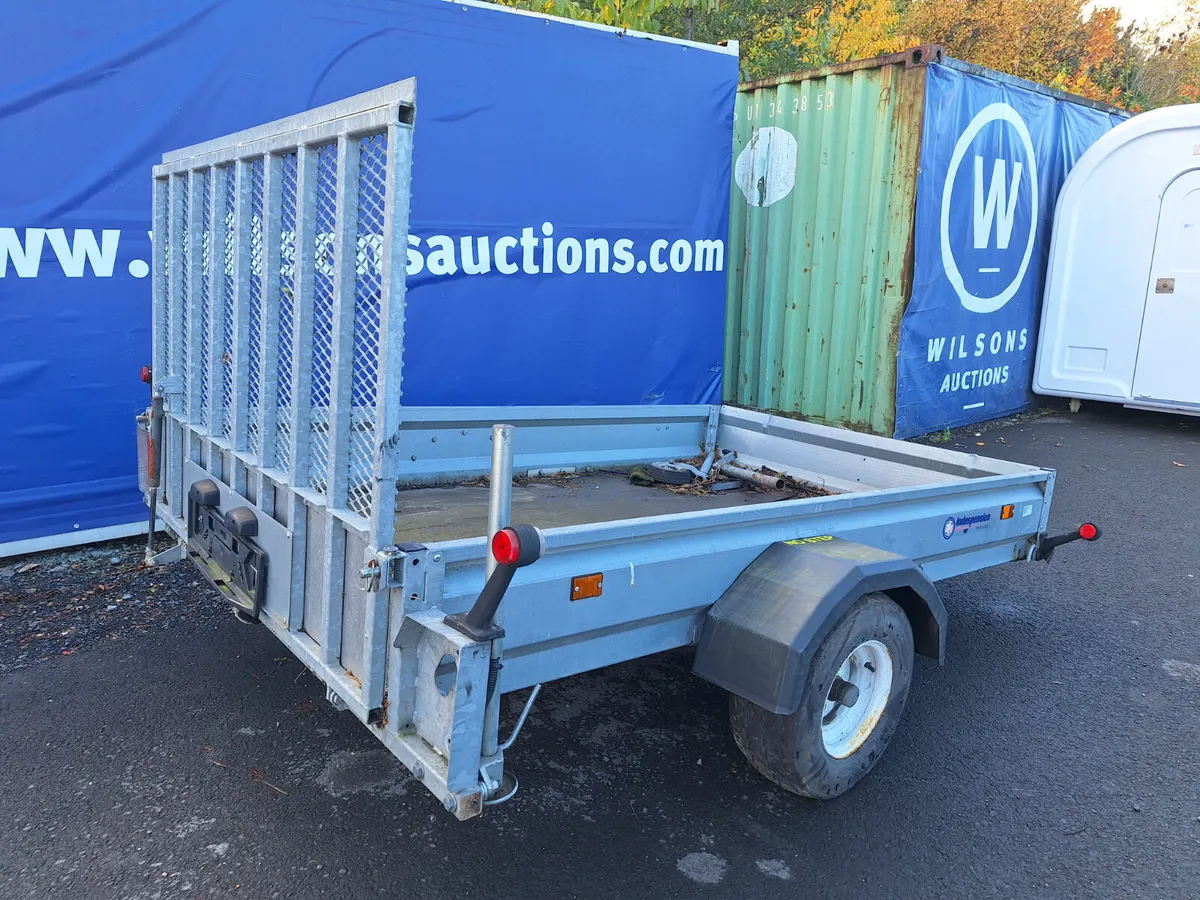Indespension 8 x 5 Single Axle Trailer For Auction - Image 2