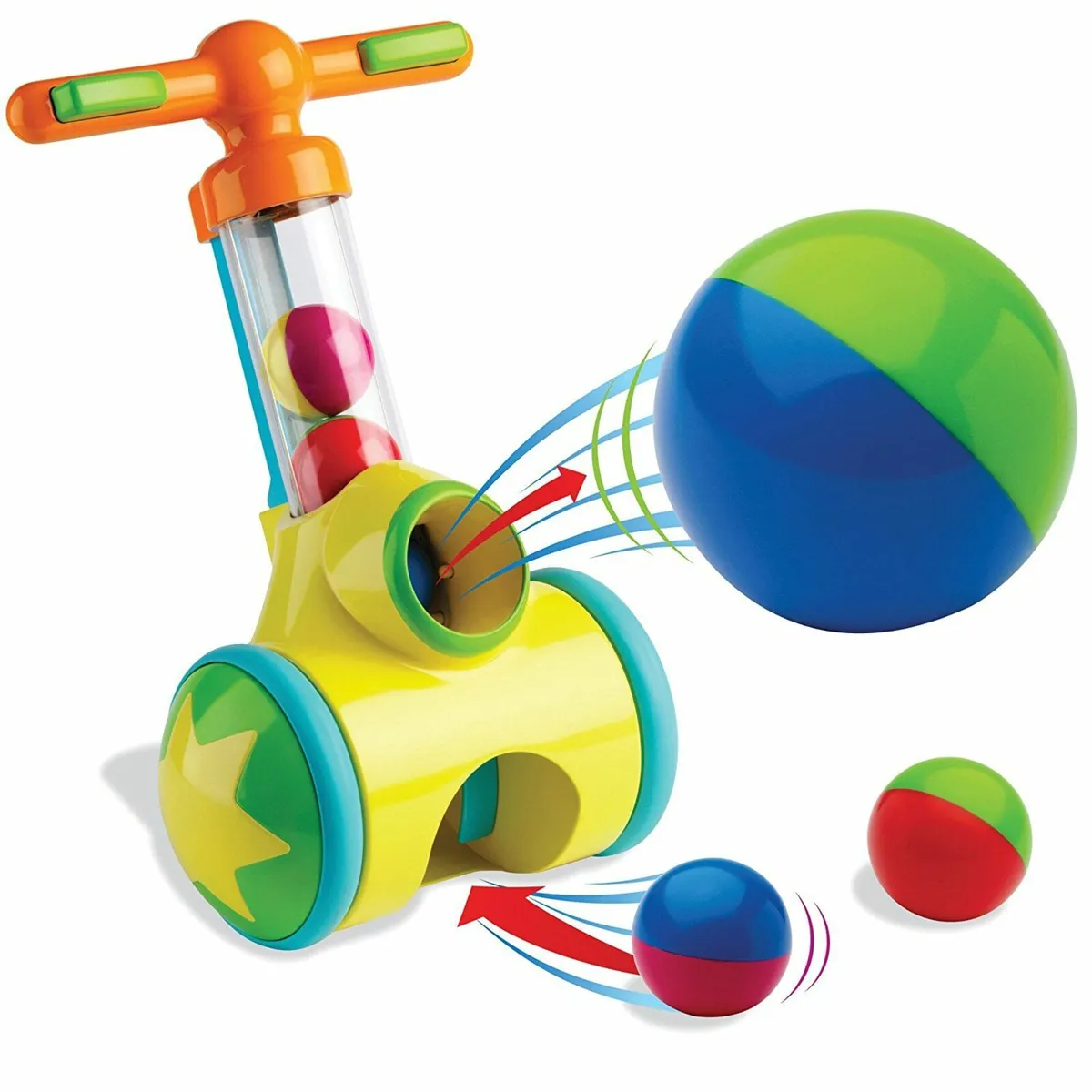 Tomy Pick'n'pop ball launcher shooter thrower gun - Image 1