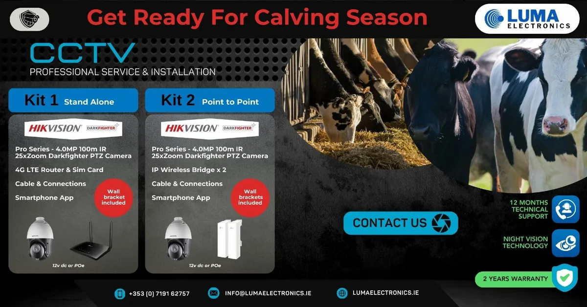 CCTV for Calving Season