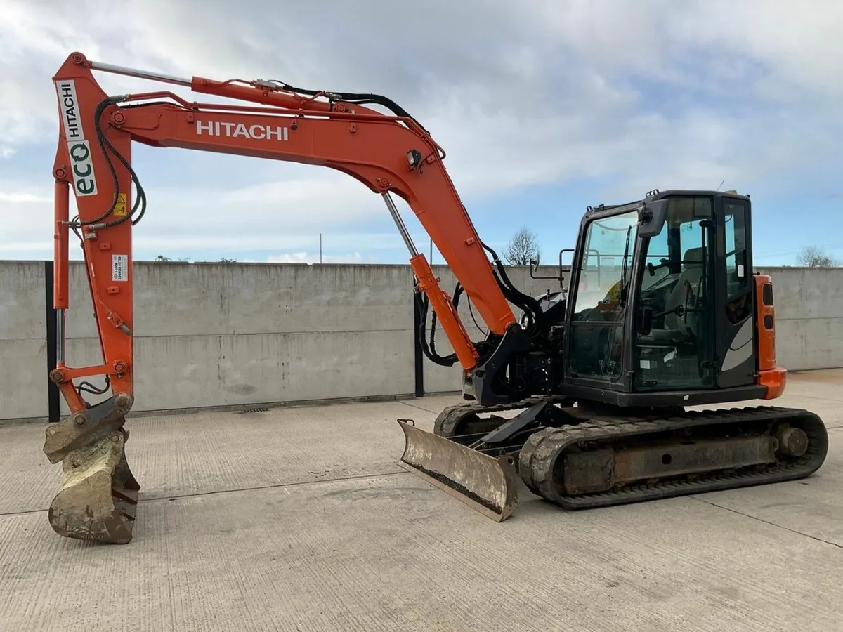 HITACHI ZX85USB-6 8.5 TON MIDI EXCAVATOR - Image 1
