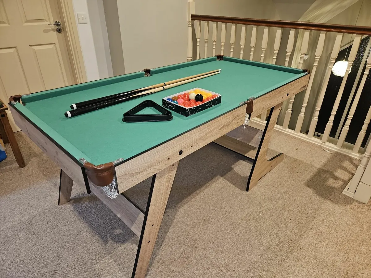 Foldable pool table 6ft - Image 3