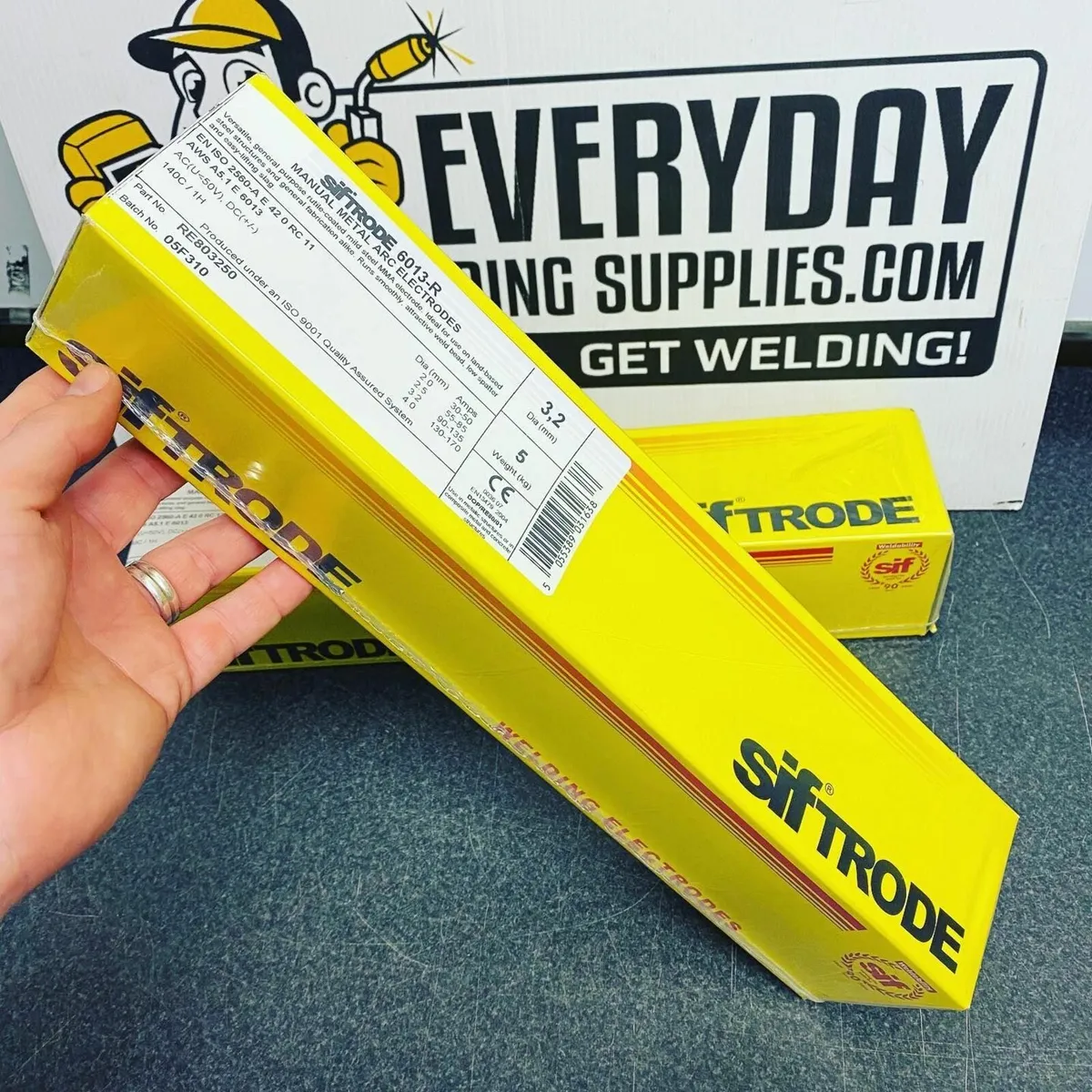 SifTRODE Premium Steel 6013-R MMA Welding Rods - Image 4