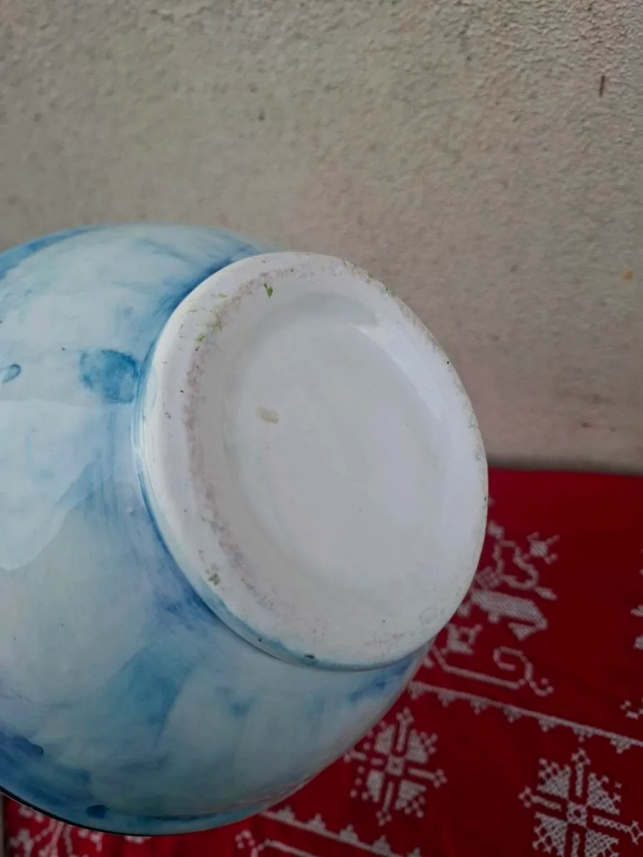 37cm blue jug postage possible - Image 2