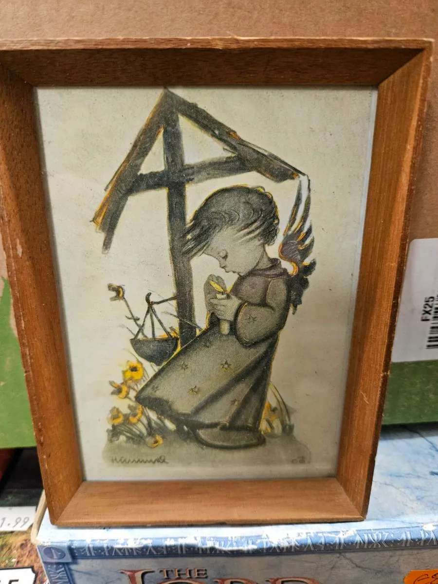 Vintage Retro Hummel Picture - Image 2