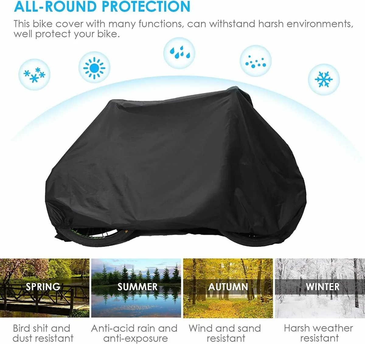 Bike Cover Waterproof for Mountain Road Electric - Image 2