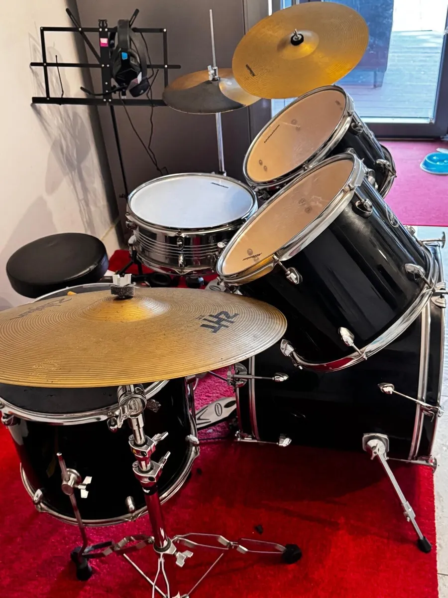 Drum set 8 pieces, in good condition - Image 3