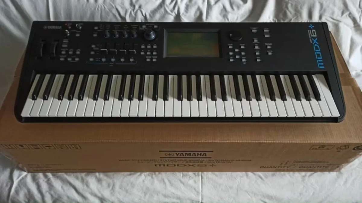 Yamaha MODX6 Plus with accessories - Image 1