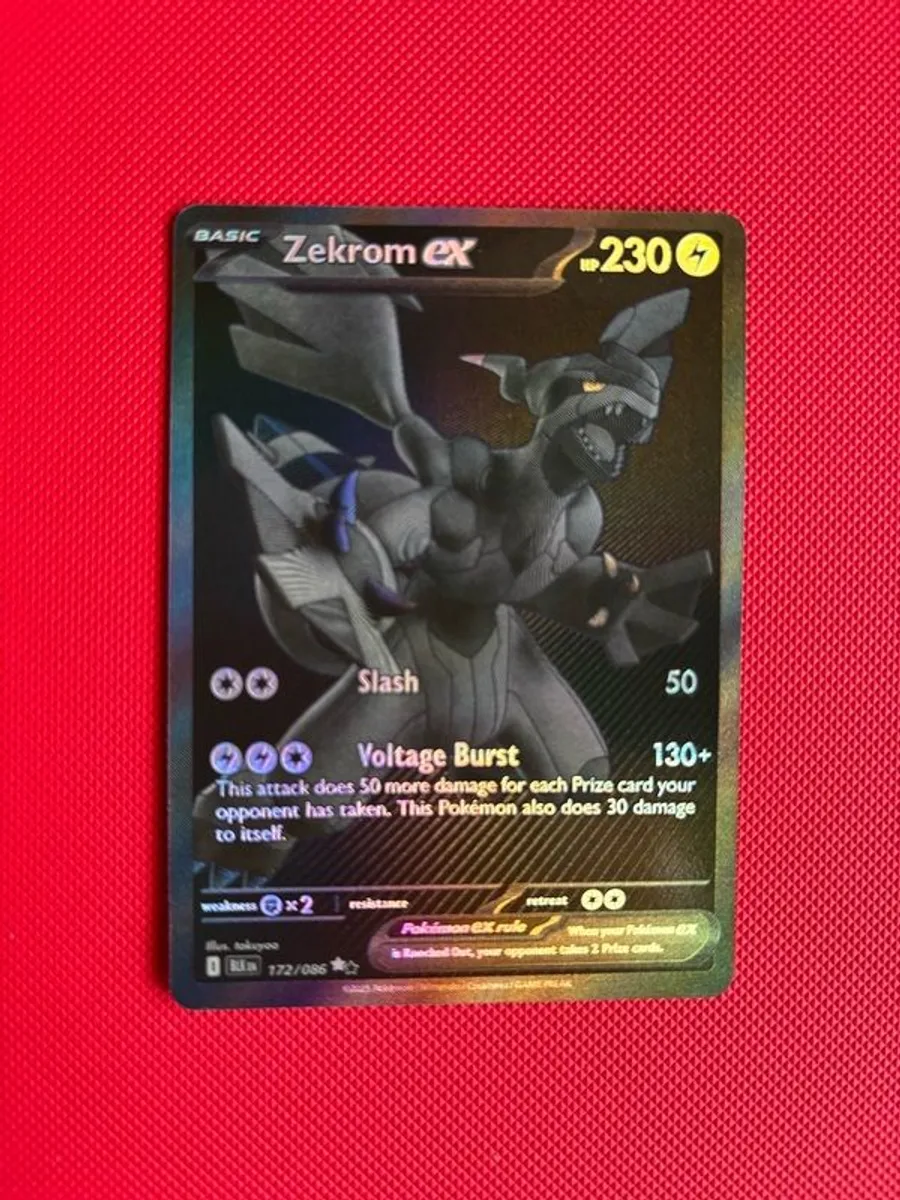 Pokemon Cards Zekrom BW Rare - Image 2