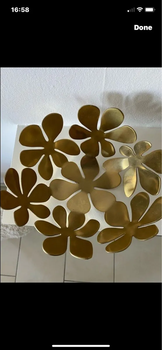 Vintage Brass Fruit Bowl - Image 4