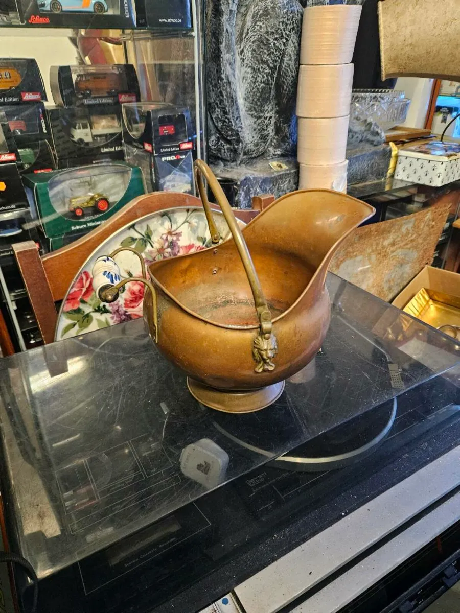 Vintage Antique Copper Bucket - Image 4