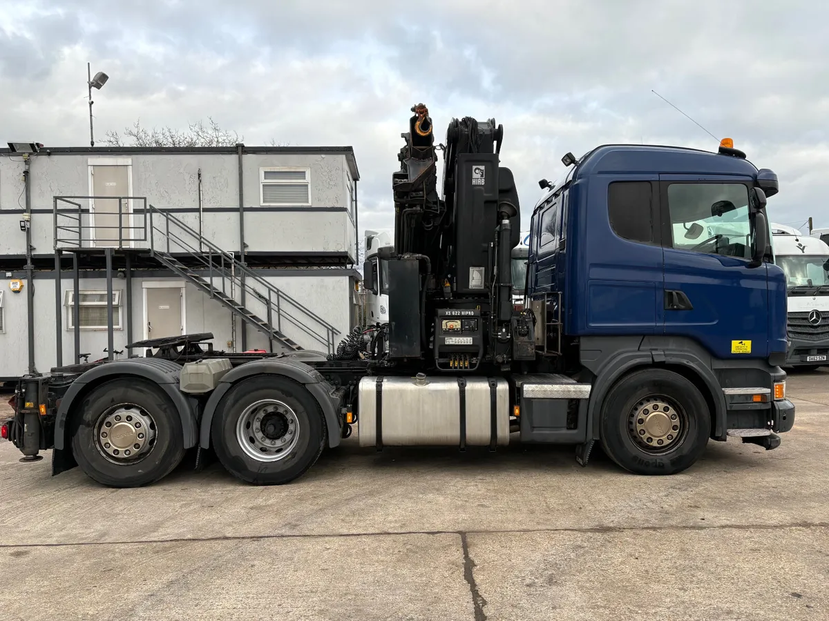 SCANIA R440 WITH 60 TON HIAB CRANE - Image 1