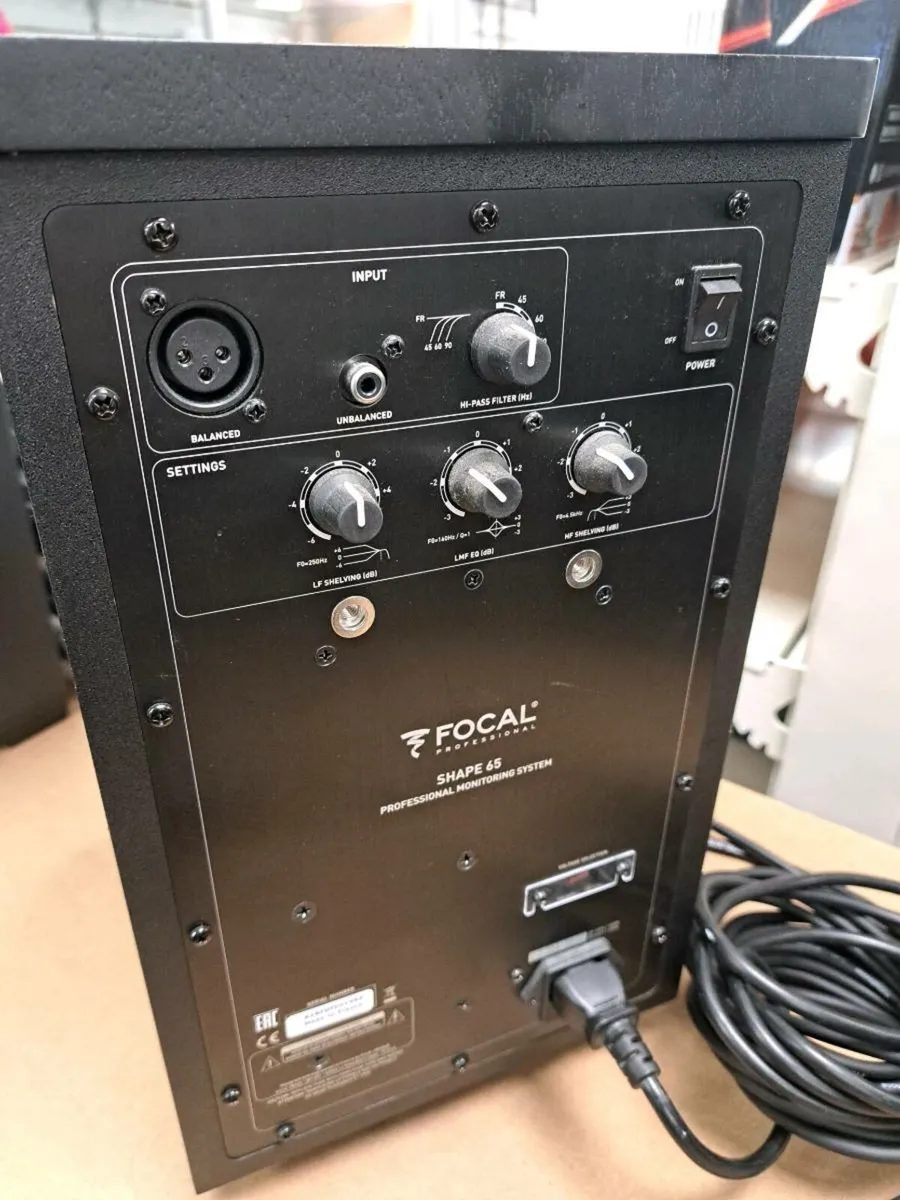 Focal Shape 65 Active Studio Monitor (Single) - Image 4