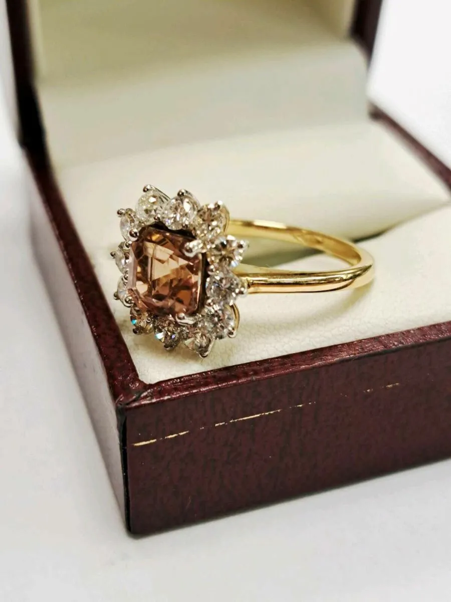 18K Gold Diamond Ring 18CT - Image 3