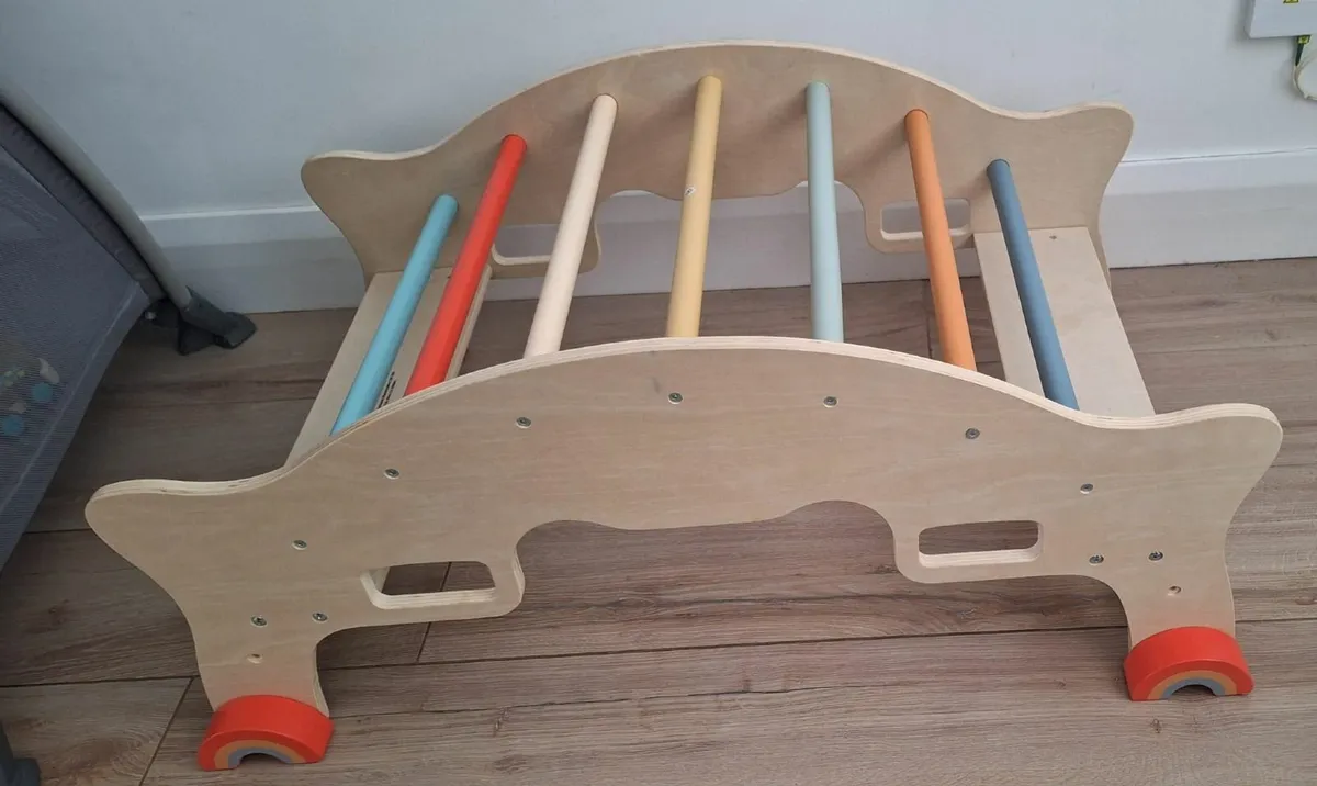 Wooden Climbing Frame - Image 1