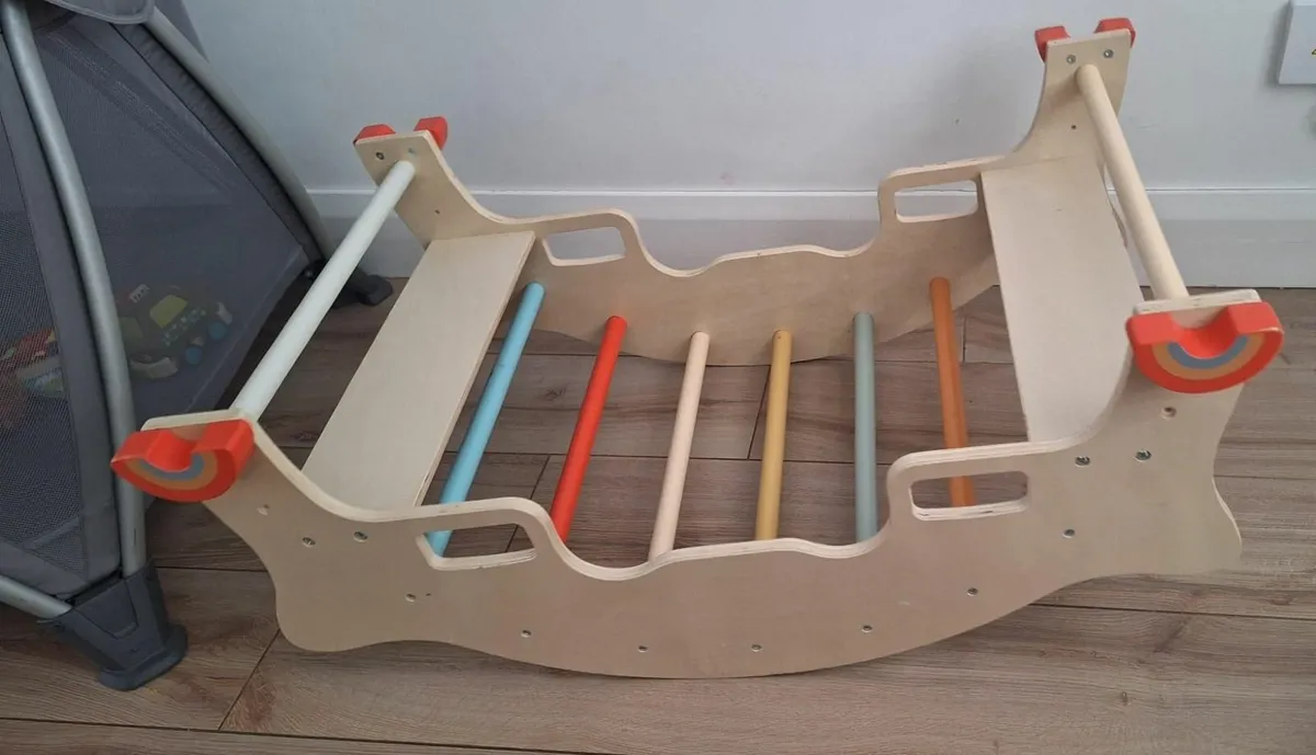 Wooden Climbing Frame - Image 2