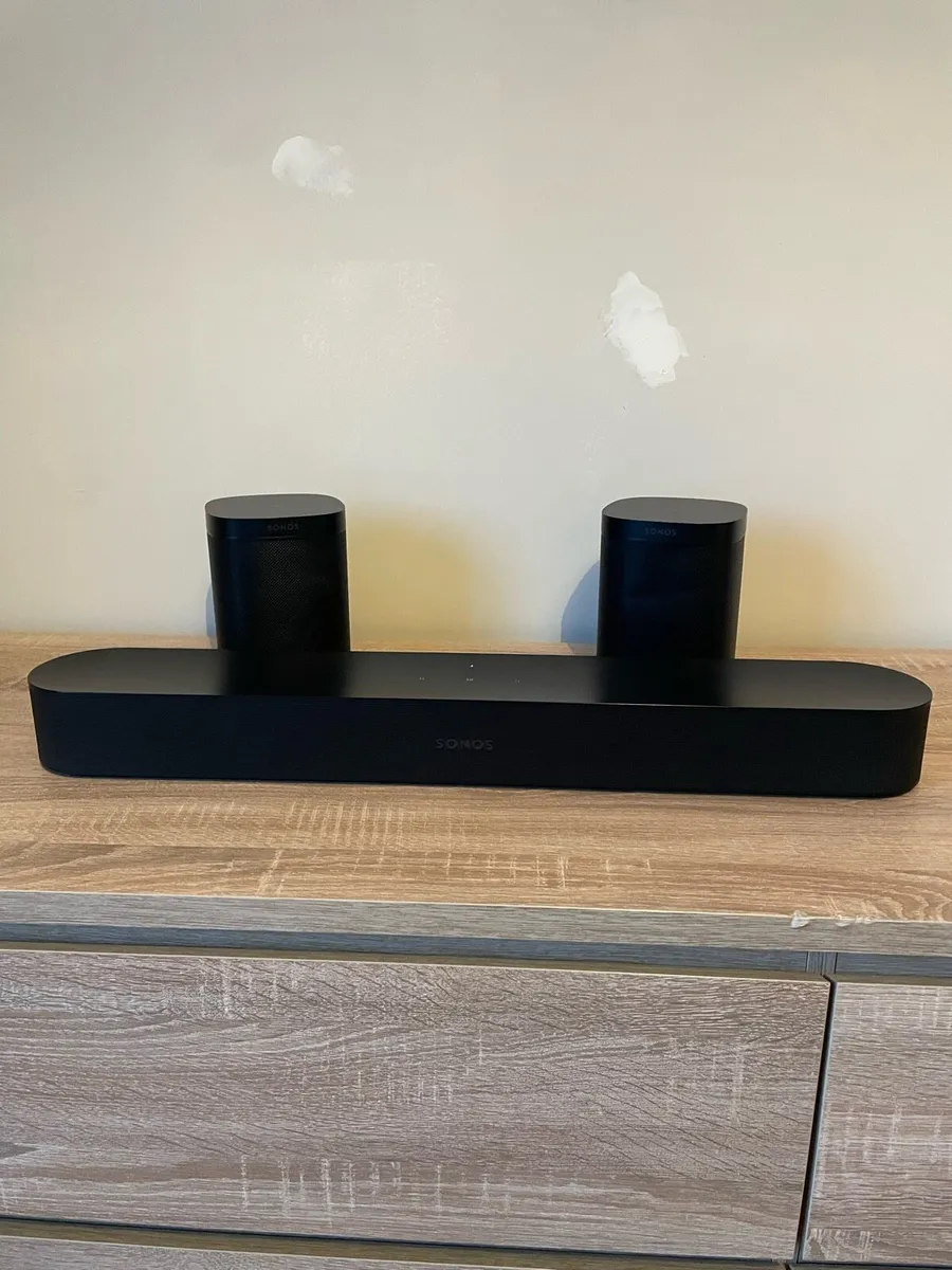 Sonos Beam + 2xSonos Ones