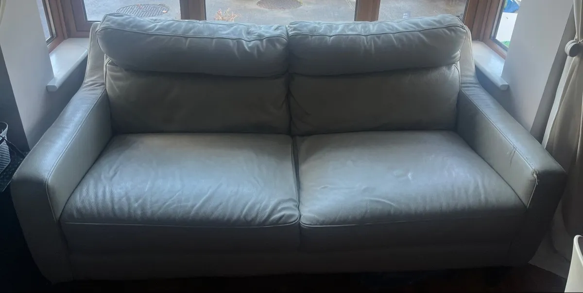 Free leather sofa - Image 1