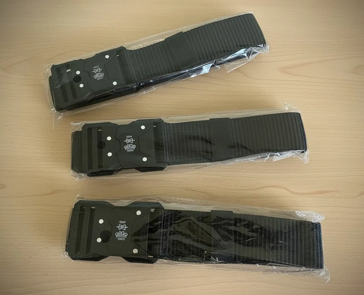 3PCS Tactical Belts – Heavy Duty, Adjustable - Image 2
