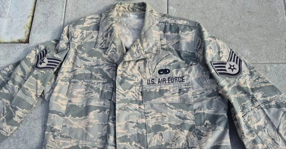 Us Army uniform Master Sergeant Air Force - Image 1