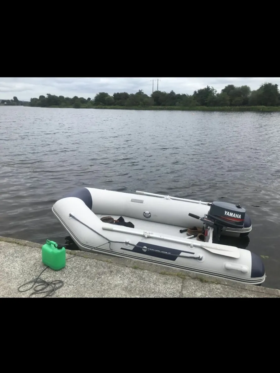 Outboard motor and inflatable boat. - Image 3