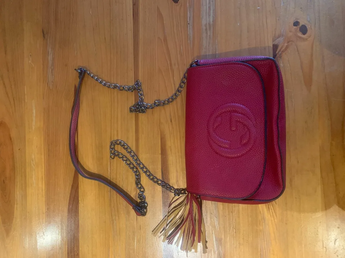 Red Crossbody Handbag - Image 1