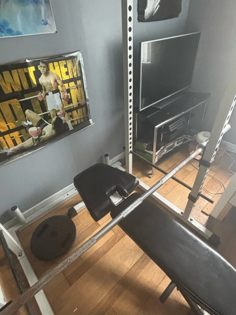 Olympic Bench and Squat Power Rack - Image 2