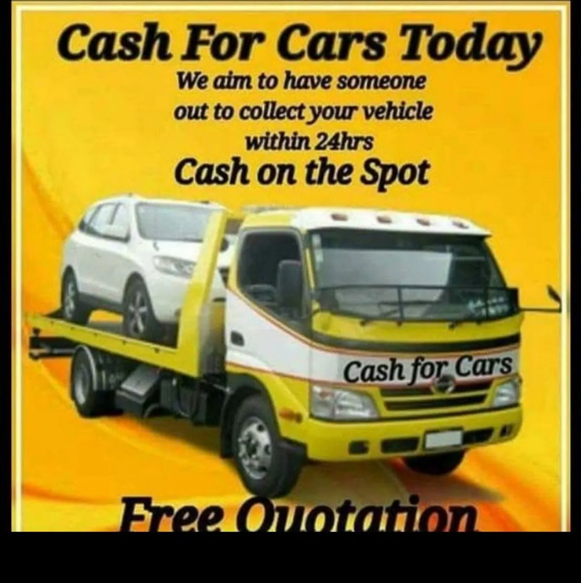 We buy all unwanted vehicles best prices paid Cash