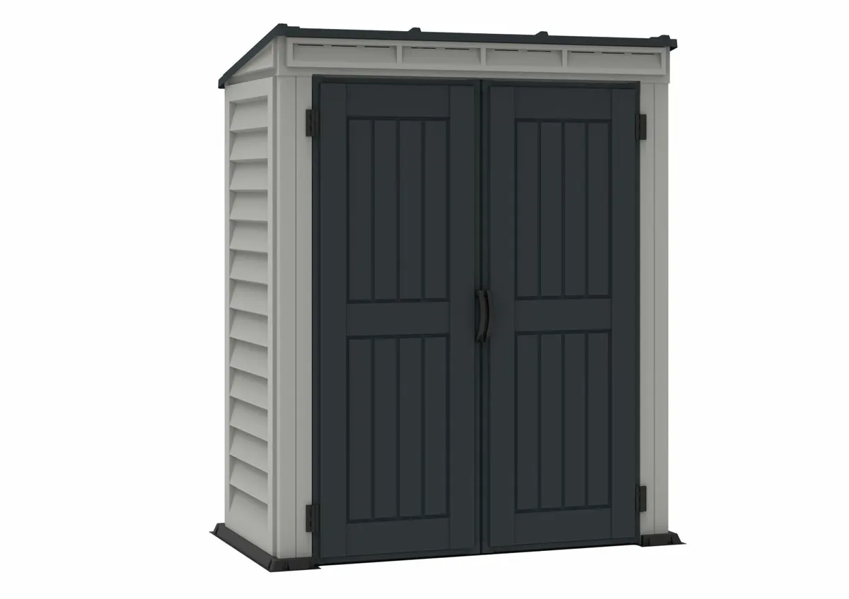 🏡 5×3 Duramax YardMate Pent Vinyl Garden Sheds - Image 3