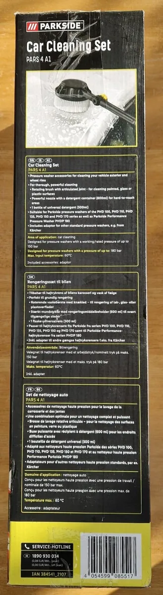 Lidl Parkside Car Cleaning Set - Image 2