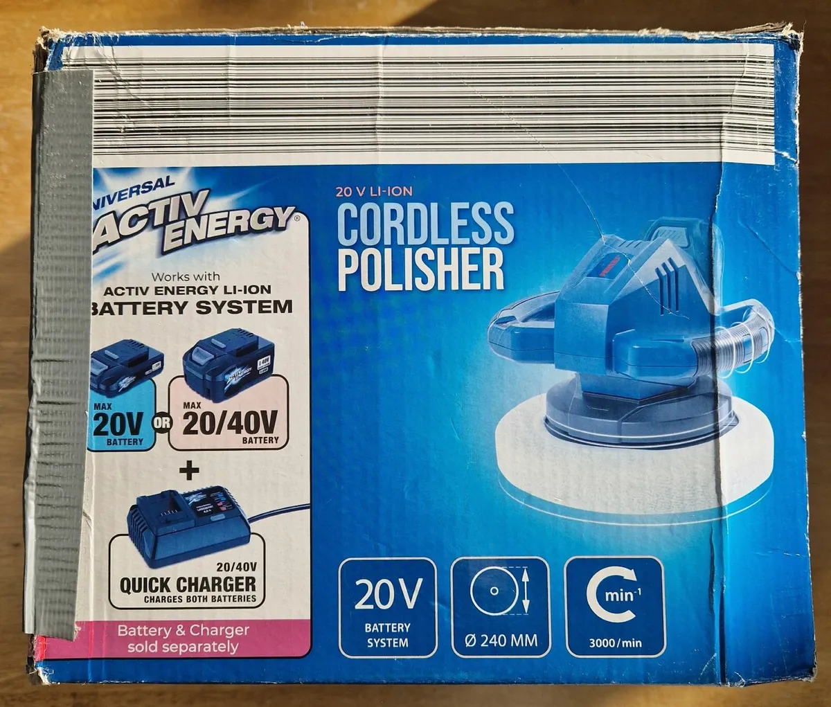 Ferrex Aldi Cordless Polisher 20v LI-ION (Battery/ - Image 2