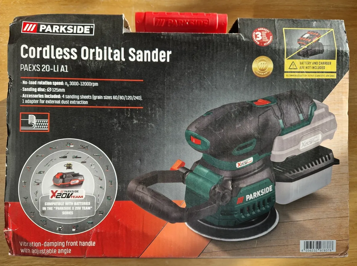 Parkside Lidl Cordless Orbital Sander - Image 1