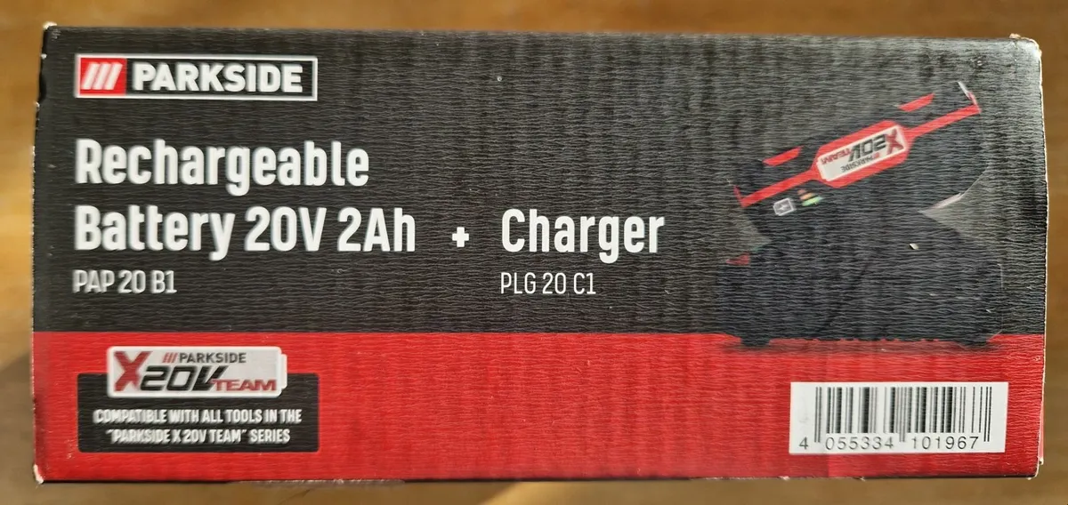 Parkside Lidl Rechargeable Battery and Charger - Image 3