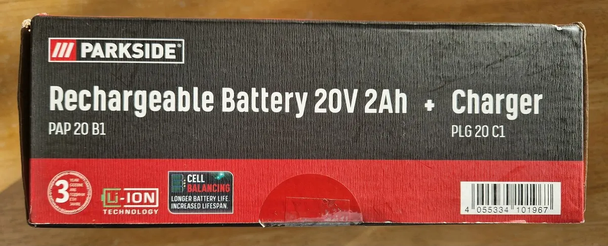 Parkside Lidl Rechargeable Battery and Charger - Image 4