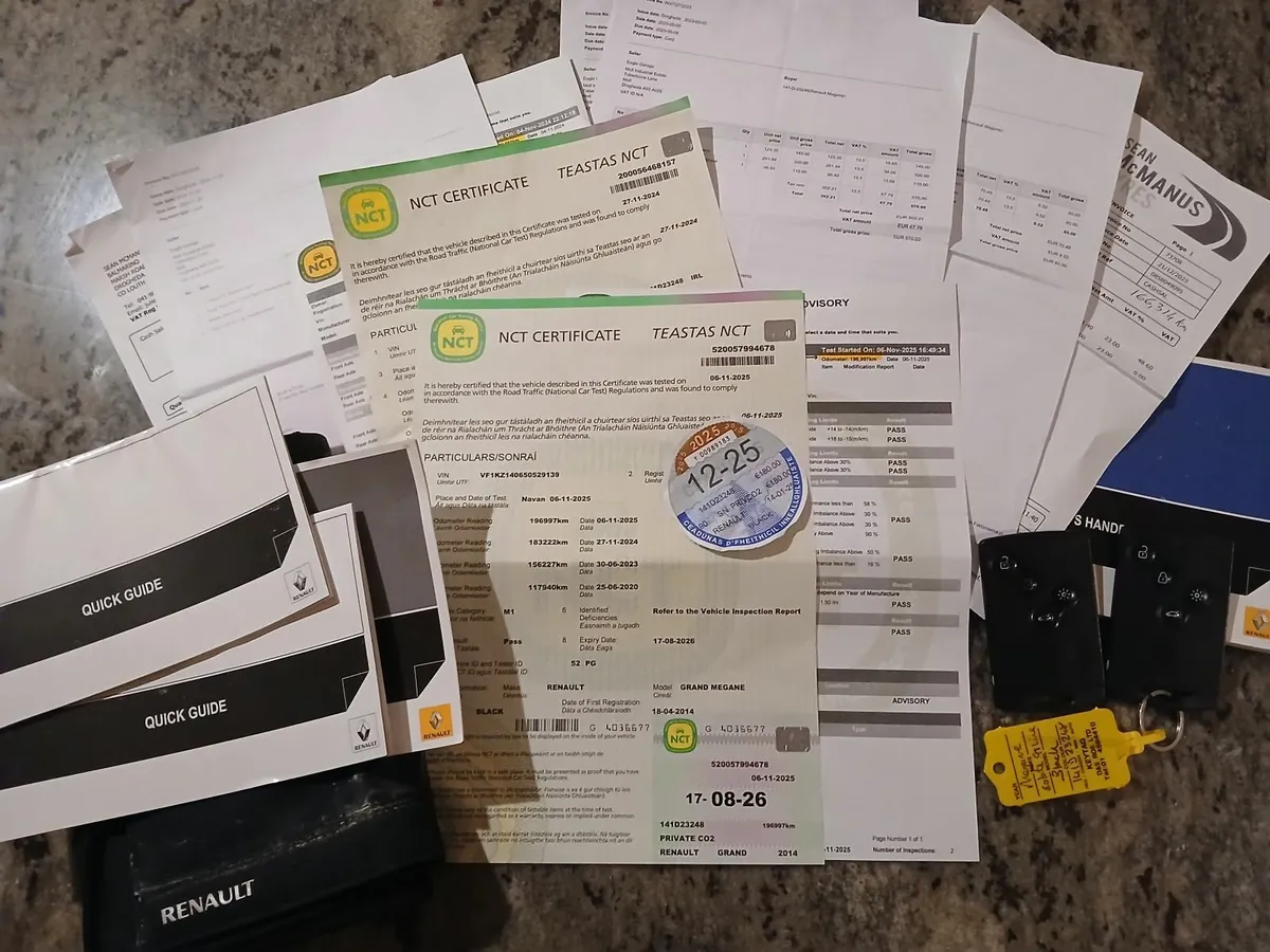 Renault Megane NCT 08/26 Taxed 12/25 - Image 3