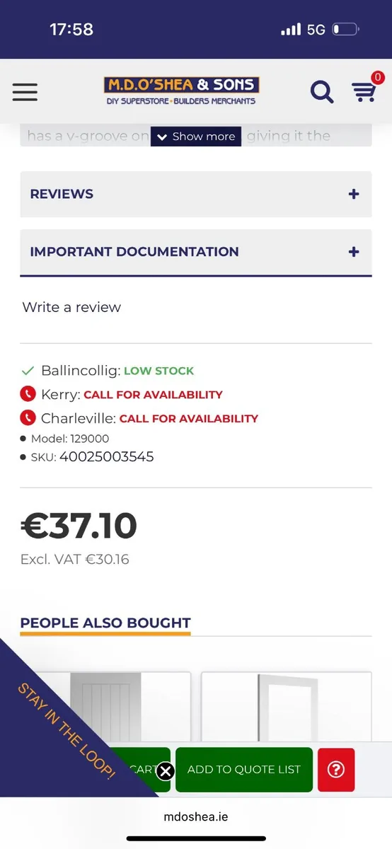 Laminate flooring AC5 12mm light oak Canadia Porto - Image 1