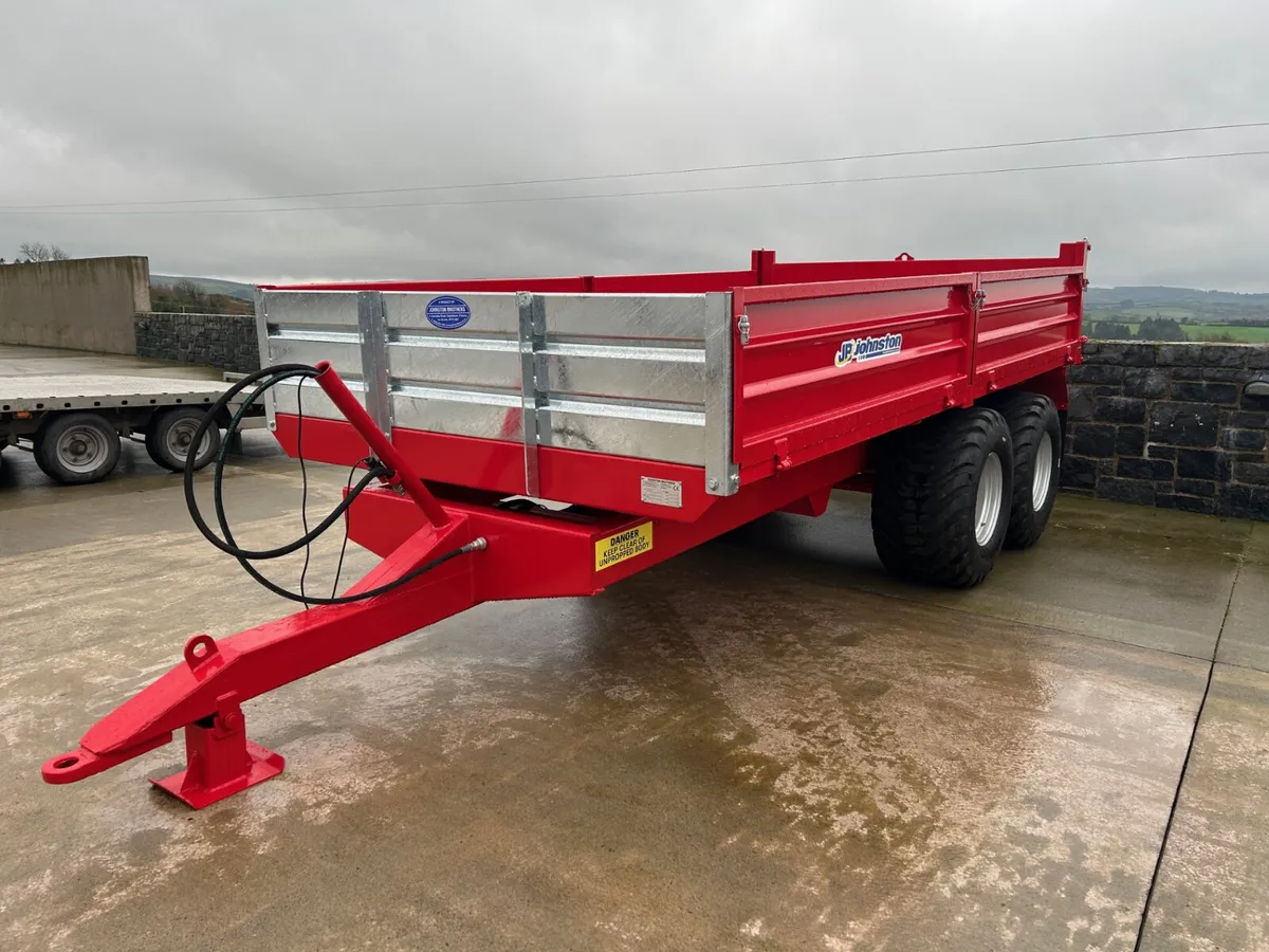 New Johnston14ft Tipping Trailer - Image 1