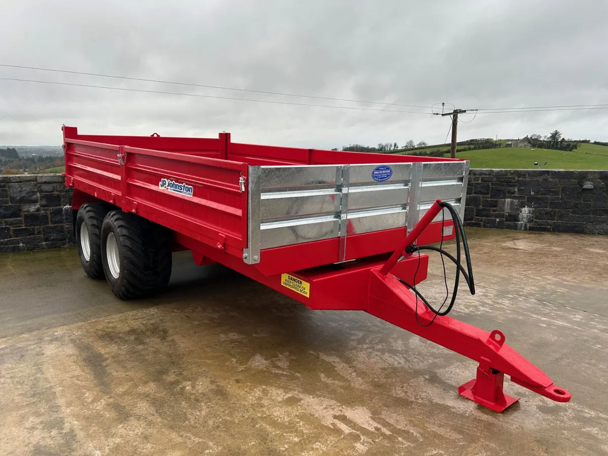 New Johnston14ft Tipping Trailer - Image 1