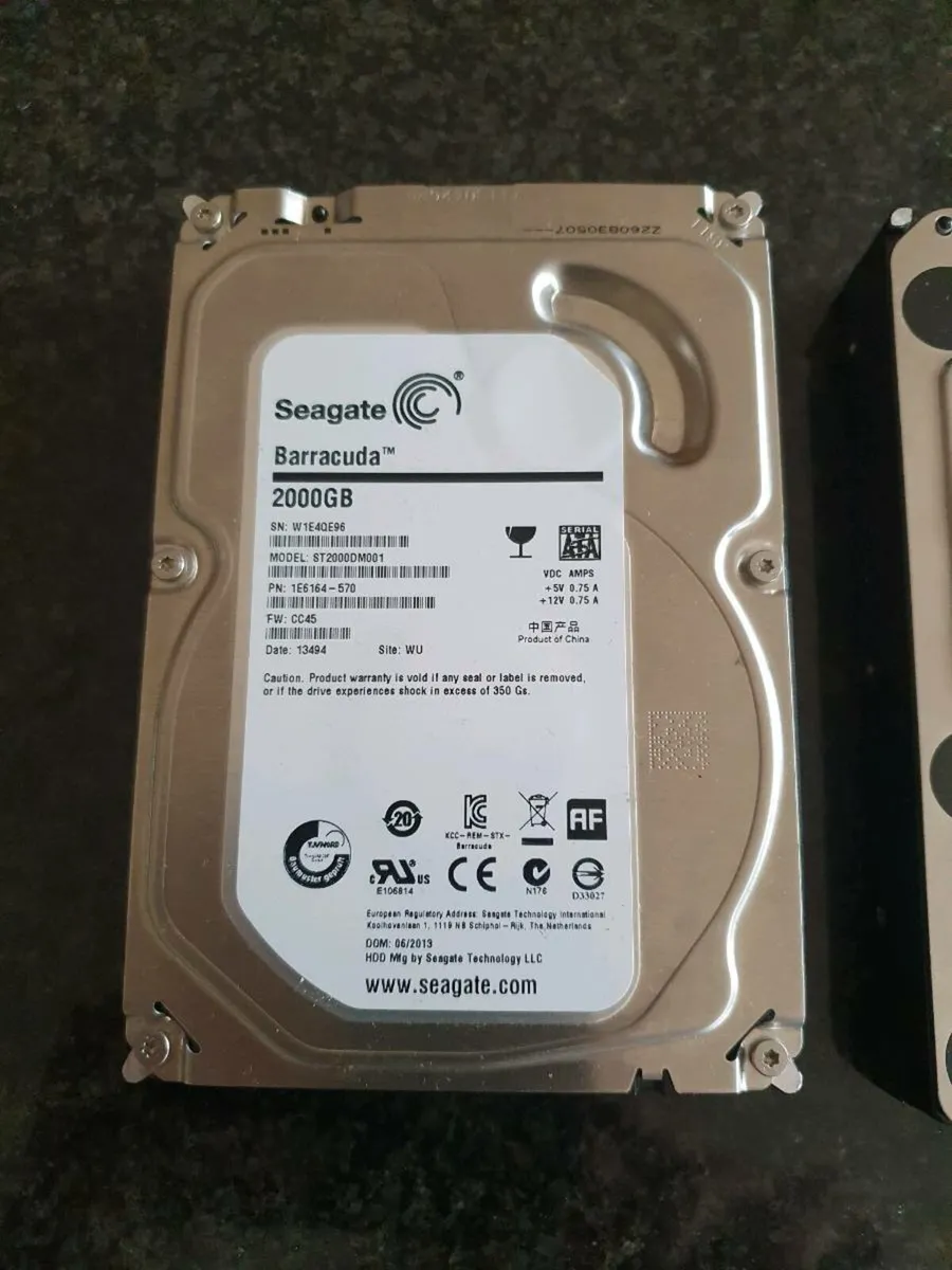 Sesgat 2 TB hard drive - Image 1