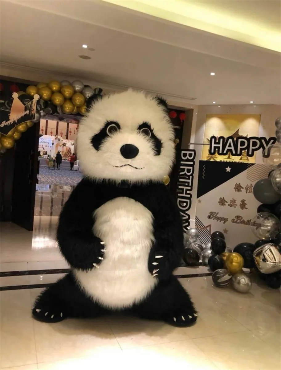 Inflatable Panda Bear Costume for Holidays and Par - Image 2