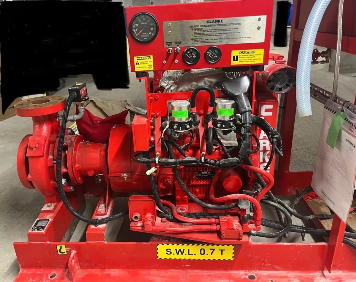 Water pumps 1 Elec 1 Diesel - Image 1