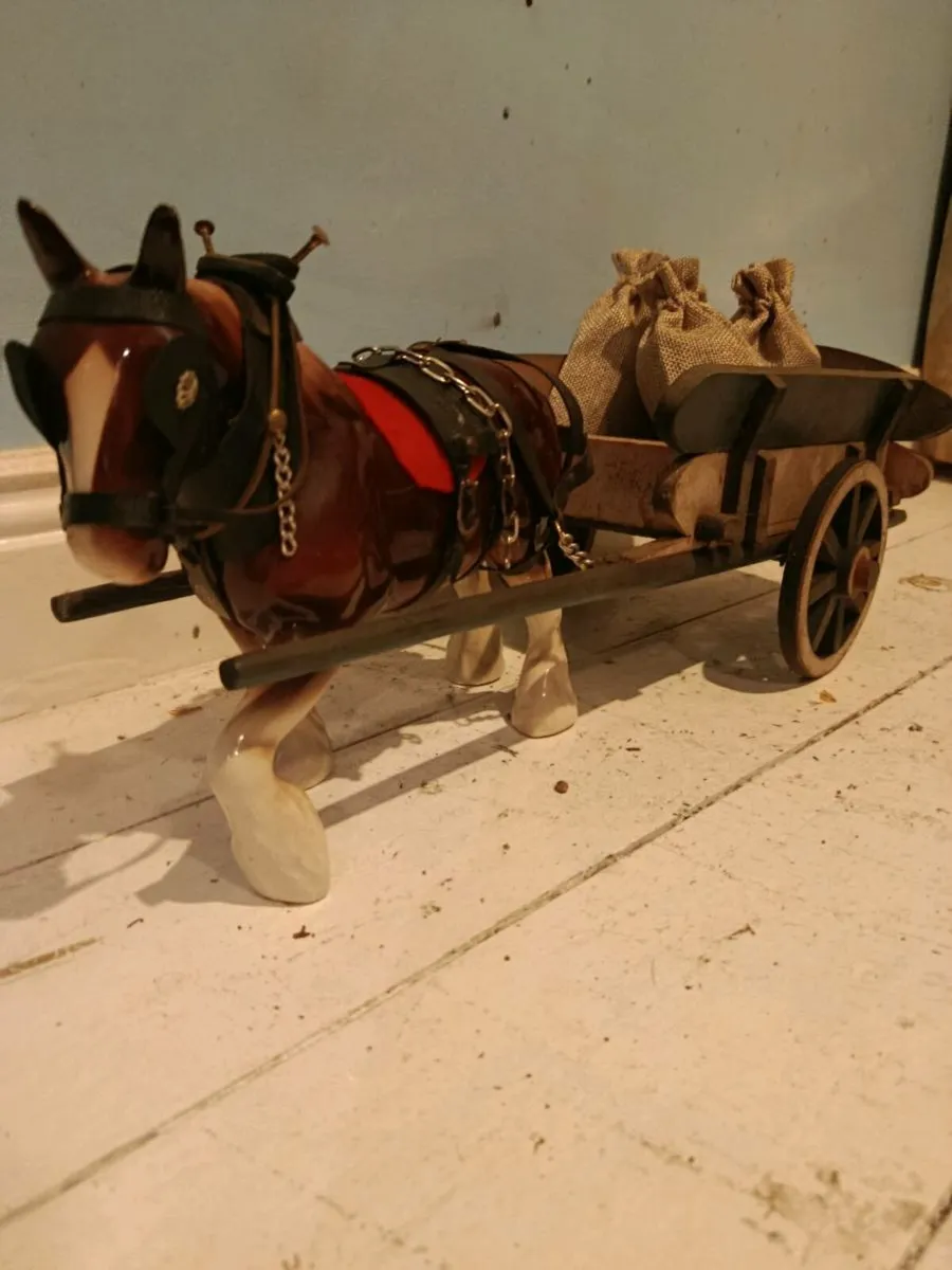 Irish traveller/gypsy horse and cart - Image 1