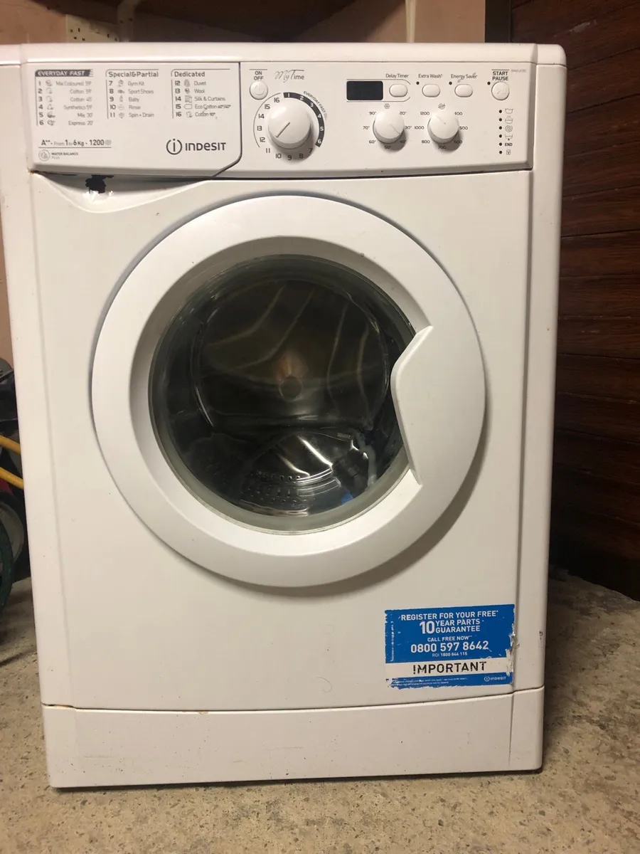 Indesit washing machine 6kg